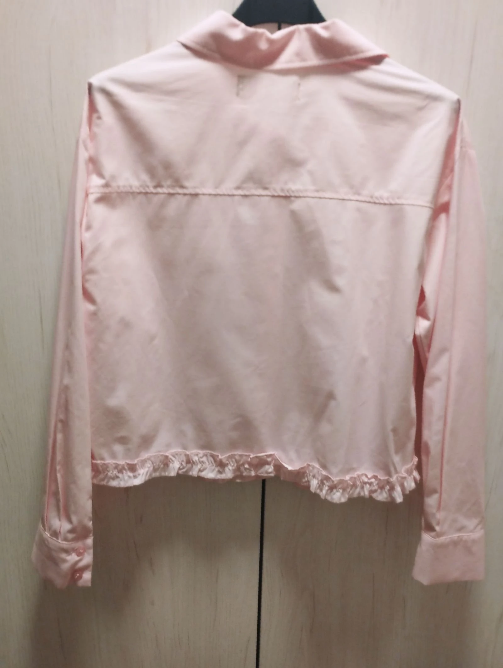 Zara Pink Crop Shirt Size 13/14 – photo 7